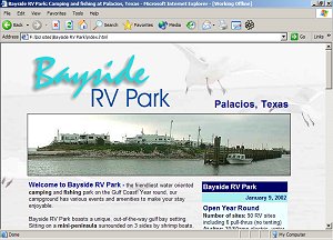 Bayside RV Park screen shot