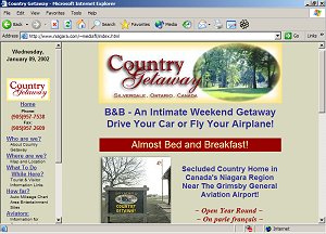 Country Getaway screen shot